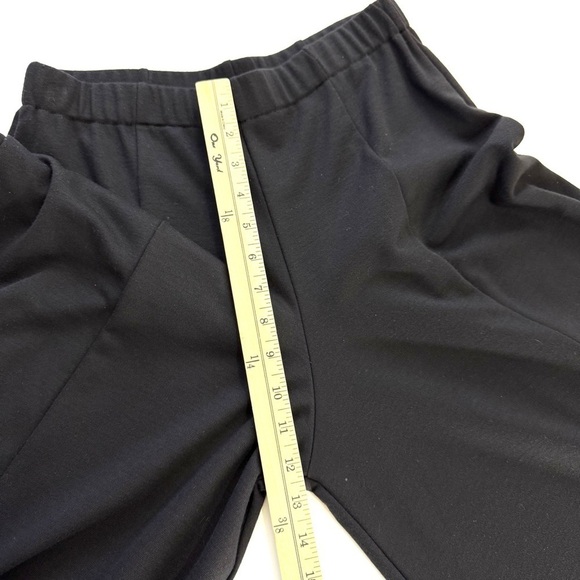 Candiss Cole Designs Women’s Small Black Wide Leg Drapey Pants Pull On Bottoms - Picture 9 of 10